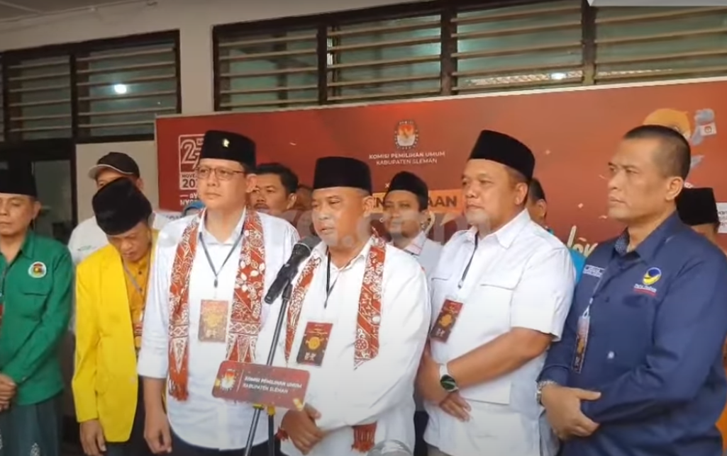 Harda Kiswaya dan Danang Maharsa Daftar Pemilihan Bupati Sleman