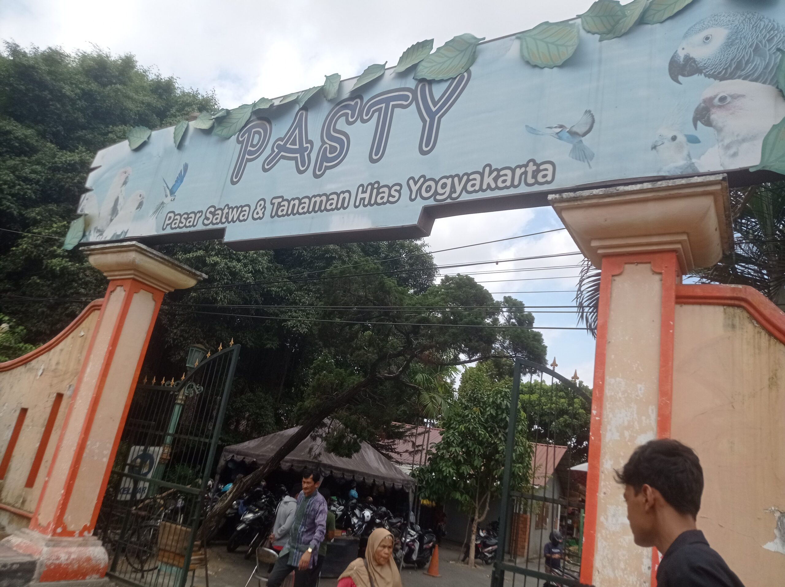 gerbang timur pasar pasty jogja 2024