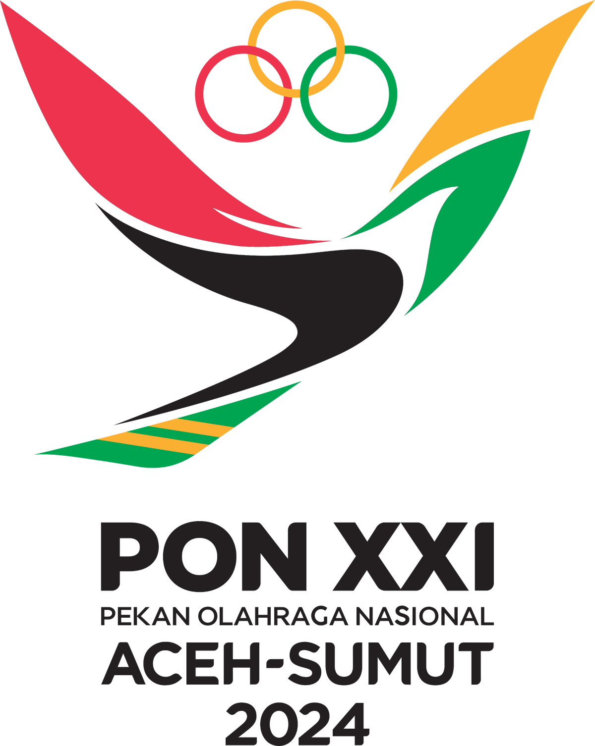 logo resmi PON 21 Aceh Sumut 2024