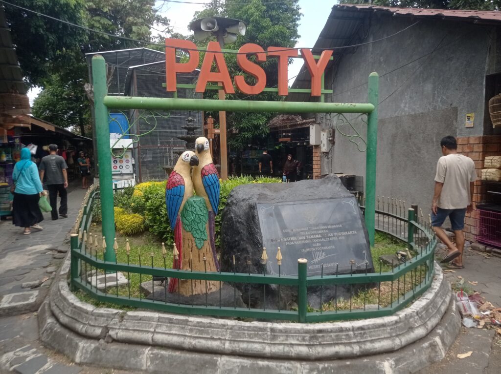 prasasti peresmian pasar pasty jogja 2024